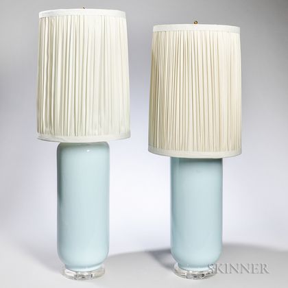 Pair of Ceramic Table lamps 