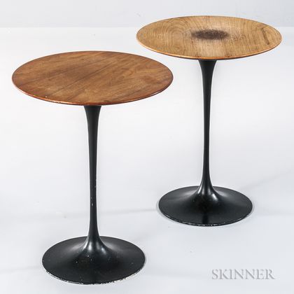 Two Eero Saarinen Side Tables 