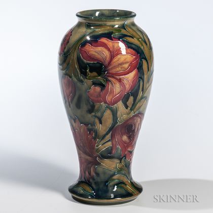 Moorcroft Pottery Spanish Design Vase