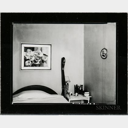 Walker Evans (American, 1903-1975) Bedroom Interior, Probably New York