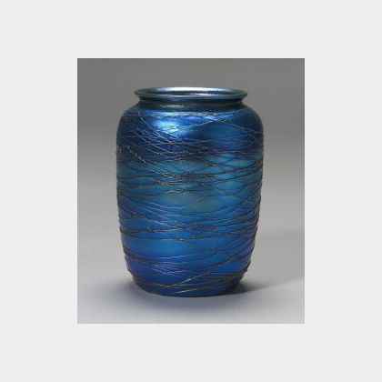 Durand Threaded Glass Vase