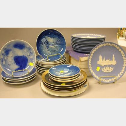 Thirty-three Assorted Porcelain Collector Plates