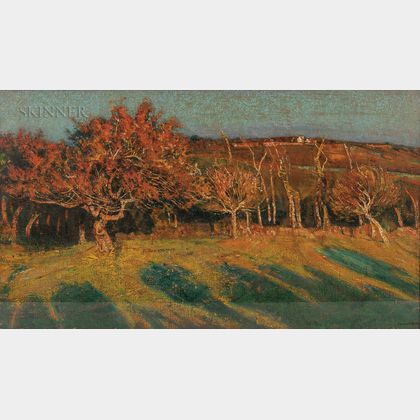 Edward Francis Rook (American, 1870-1960) Autumn Landscape