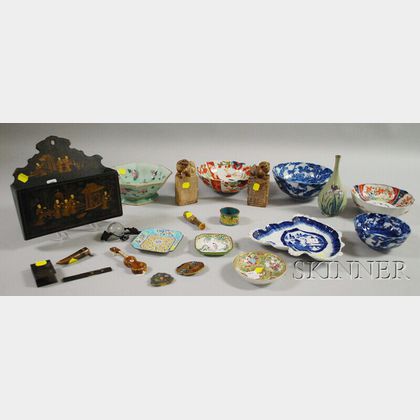 Group of Asian and European Decorative Items