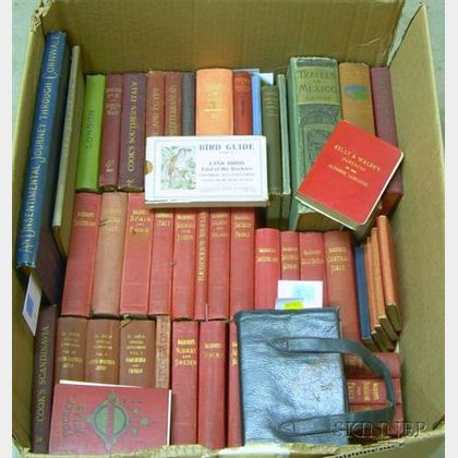 Approximately Forty-nine Early 20th Century Travel Related Books and Guides