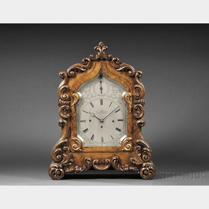 Aaron Sellman Kingwood Quarter-chiming Library Clock