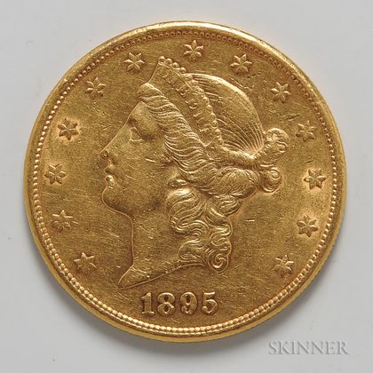1895-S $20 Liberty Head Gold Coin