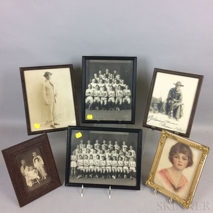 Five Early Framed Photographs