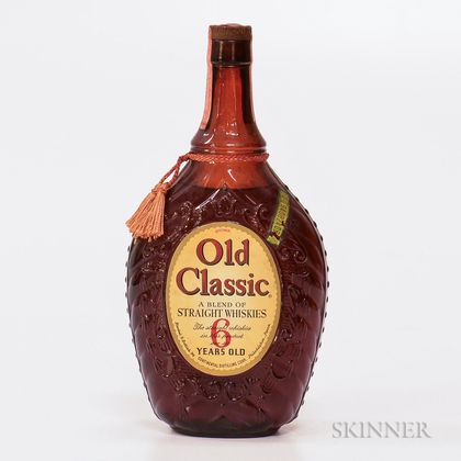 Old Classic 6 Years Old, 1 4/5 quart bottle 