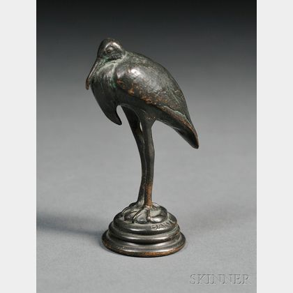 Antoine-Louis Barye (French, 1795-1875) Stork