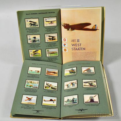Two German Cigarette Card Albums