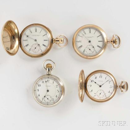 Four Howard Stem-wind Watches