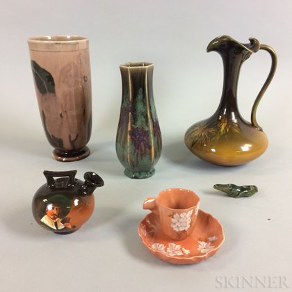 Seven Pieces of American Ceramics