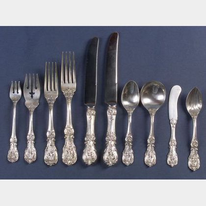 Reed & Barton Sterling "Francis I" Partial Flatware Service