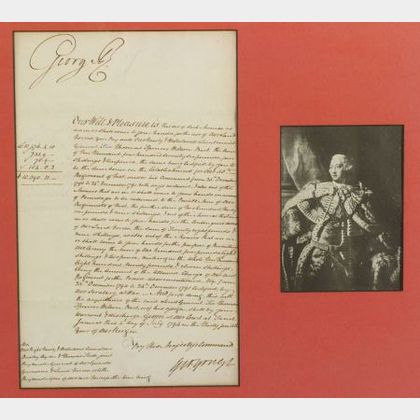 George III, King of England (1738-1820)