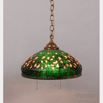 Tiffany Studios Autumn Leaf Hanging Lamp