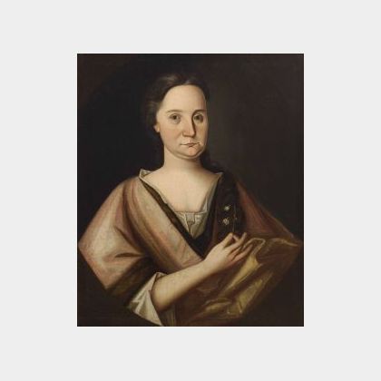 Possibly by the Pollard painter of Boston, Massachusetts, Portrait of Anne Pattershall.
