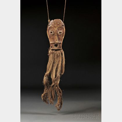 African Carved Ivory Masquette