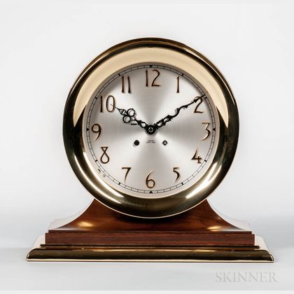 Chelsea Clock Co. "Commodore" Ship's Bell Clock in Original Box