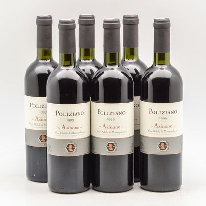 Poliziano Vino Nobile di Montalcino Asinone 1999, 6 bottles 