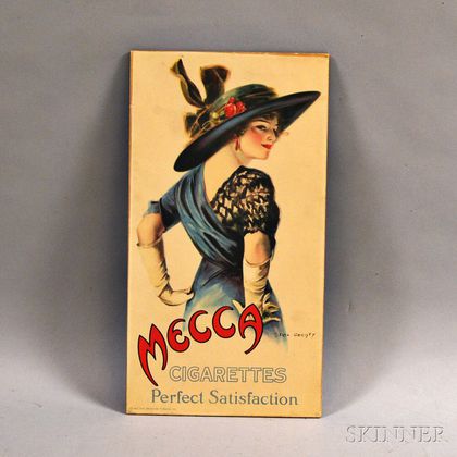 Mecca Cigarettes Perfect Satisfaction Portrait Advertisement