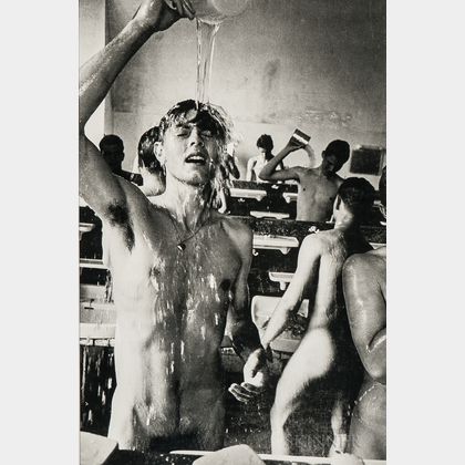 Will McBride (American, b. 1931) Mike Washing at School, Salem, Germany