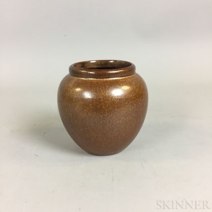 Fulper Copper Dust-glazed Pottery Vase