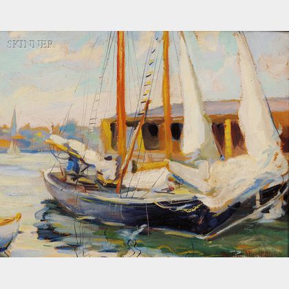 Pauline Bliss Williams (American, 1888-1962) Harbor View