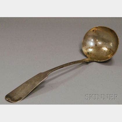 Newell Harding Coin Silver Ladle