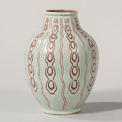Boch Freres Charles Catteau Design Keramis Vase