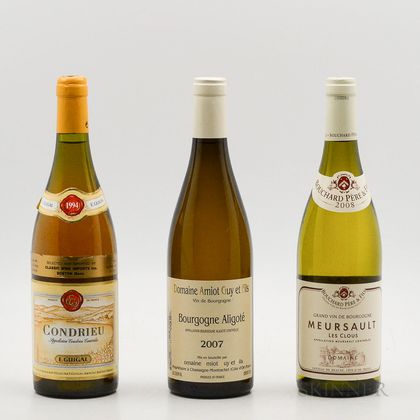 French Whites, 3 bottles 