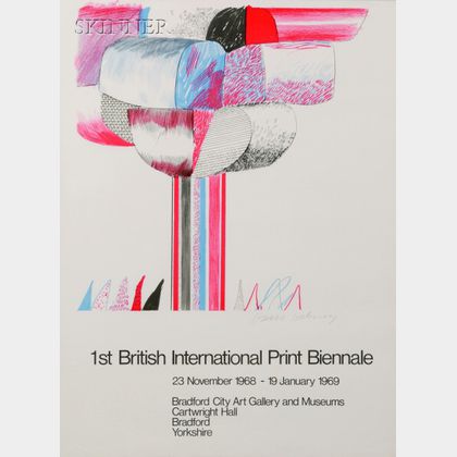 David Hockney (British, b. 1937) 1st British International Print Biennale