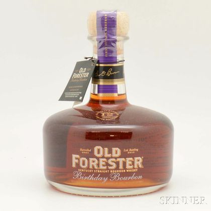 Old Forester Birthday Bourbon 12 Years Old 2001, 1 750ml bottle 