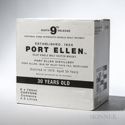 Port Ellen 30 Years Old, 6 750ml bottles (oc) 