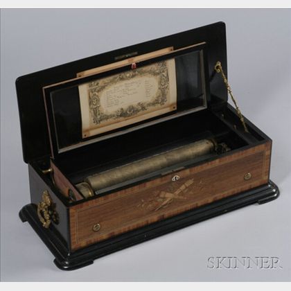 Mandoline Musical Box by P.V.F.