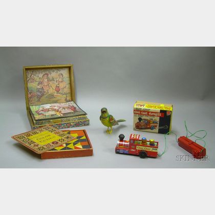 Four Assorted Children's Toys and Puzzles