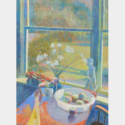 Sam Barber (American, b. 1943) Through the Kitchen Window
