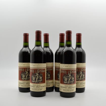 Heitz Marthas Vineyard 1992, 6 bottles 