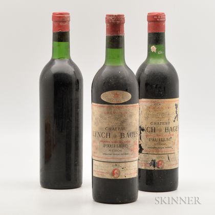 Chateau Lynch Bages, 3 bottles 