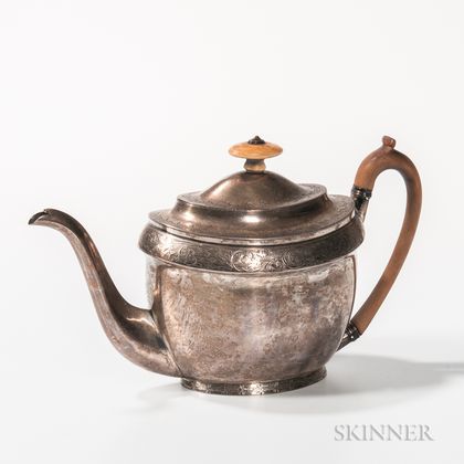 George III Sterling Silver Teapot