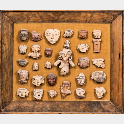 Collection of Pre-Columbian Terra-cotta Fragments