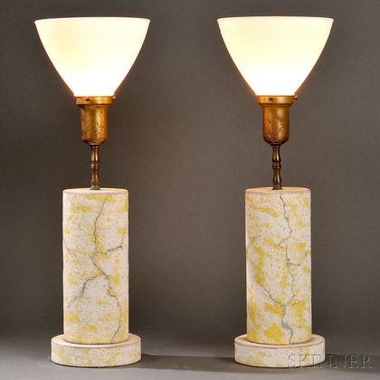 Pair of Mid-century Modern Table Lamps 