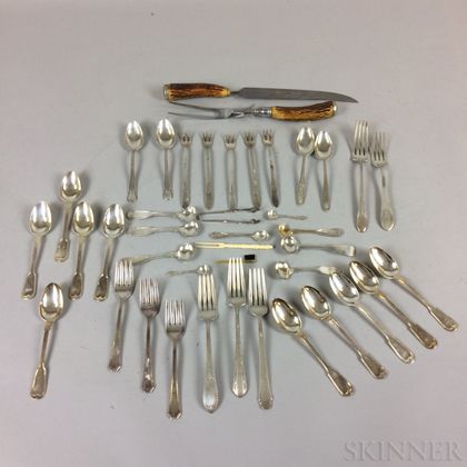 Group of Sterling Silver and Silver-plate Flatware