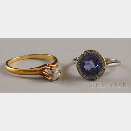 Two Gemstone Rings