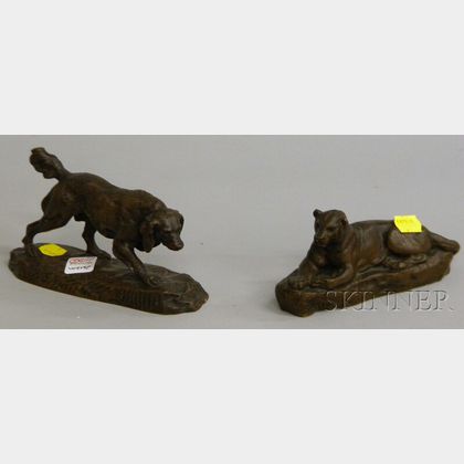 Two Small Bronze Sculptures