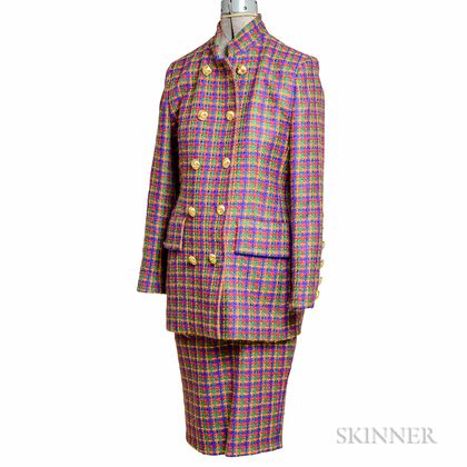 Givenchy Multicolored Wool Suit
