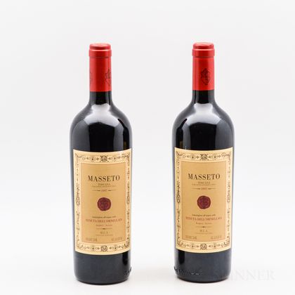 Tenuta dellOrnellaia Masseto 1997, 2 bottles 