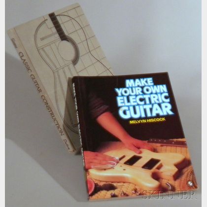 Two Guitar-related Books. Estimate $40-60