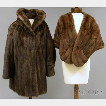 Fur Coat and Capelet