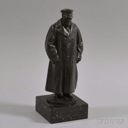 Bronze Figure Possibly Depicting Louis Ferdinand